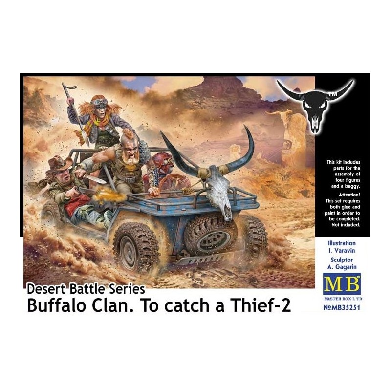 Desert Battle Series Buffalo Clan. To catch a Thief-2  -  Master Box (1/35)