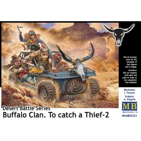 Desert Battle Series Buffalo Clan. To catch a Thief-2  -  Master Box (1/35)