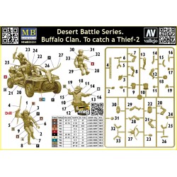 Desert Battle Series Buffalo Clan. To catch a Thief-2  -  Master Box (1/35)