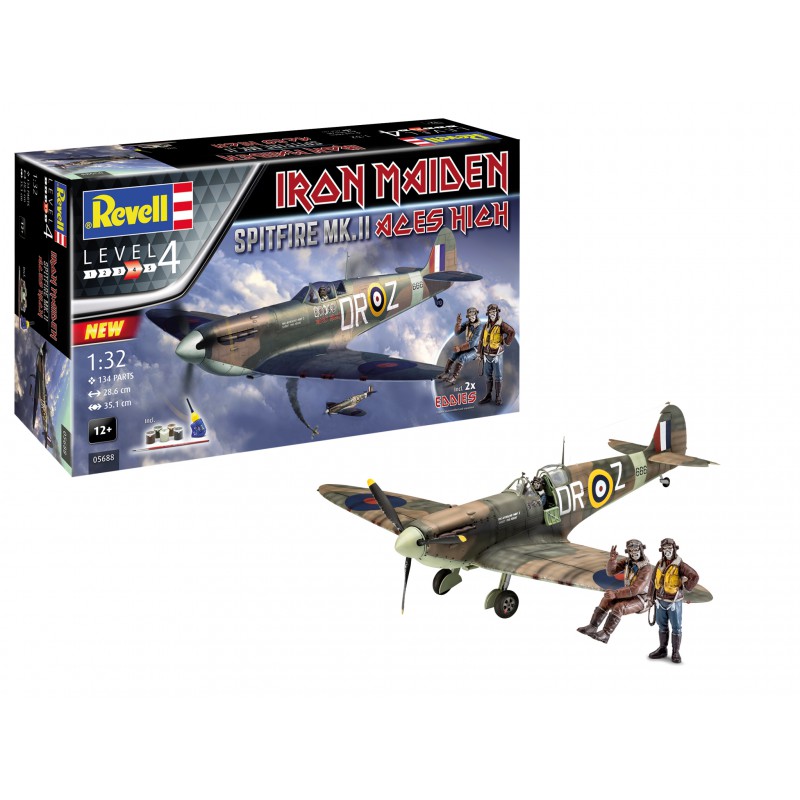 Supermarine Spitfire Mk.II "Aces High" Iron Maiden  -  Revell (1/32)