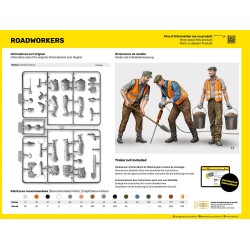 Road Workers (Starter kit) - Heller (1/24)