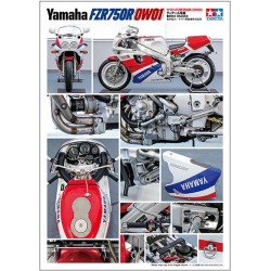 Yamaha FZR750R (0W01)  -  Tamiya (1/12)
