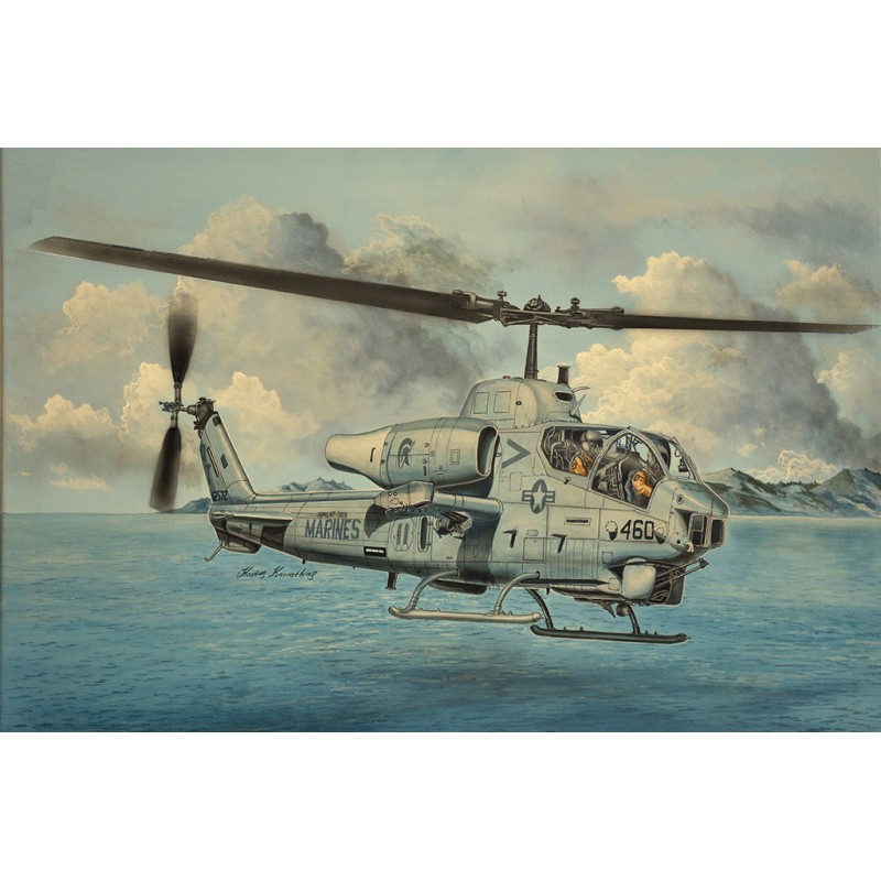 Bell AH-1W Super Cobra (Turned Exhaust)  -  Trumpeter (1/35)