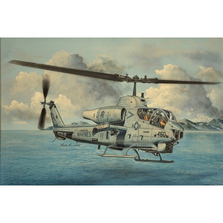 Bell AH-1W Super Cobra (Turned Exhaust)  -  Trumpeter (1/35)