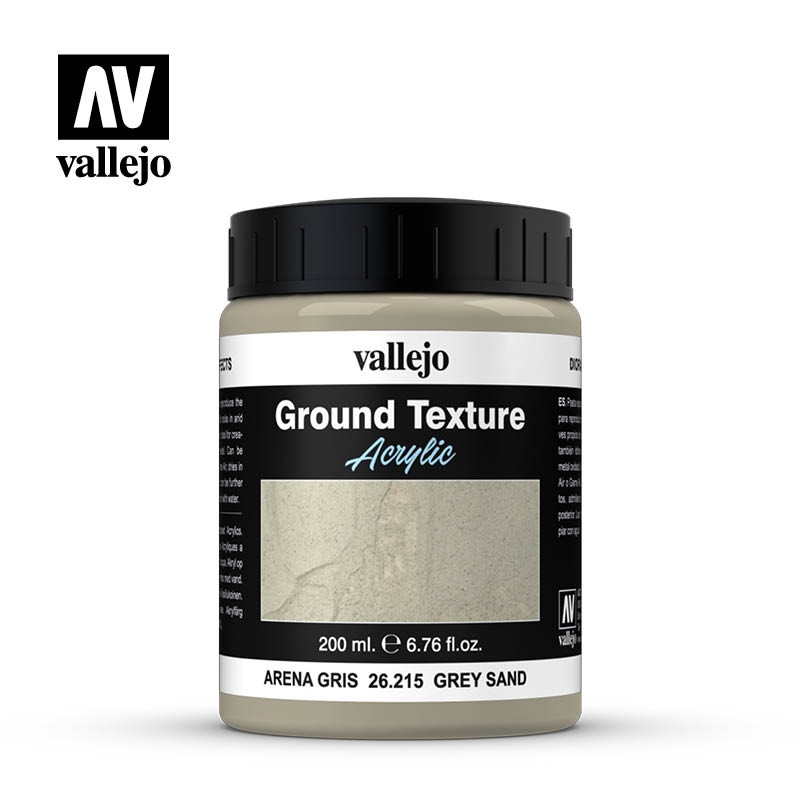 Vallejo Diorama Effects 200ml  -  Grey Sand