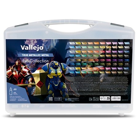 Vallejo True Metallic Metal [Full Collection] 80 x 18ml