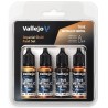 Vallejo True Metallic Metal [Imperial Gold Paint Set] 4 x 18ml