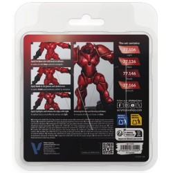Vallejo True Metallic Metal [Ruby Red Paint Set] 4 x 18ml