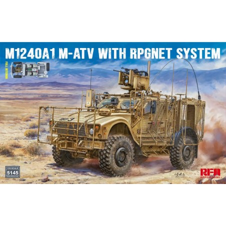 Oshkosh M-ATV M1240A1 M-ATV with RPGNET System  -  RFM (1/35)