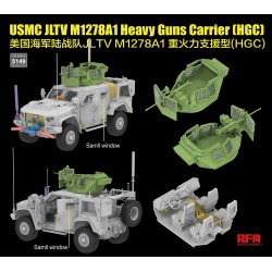 Oshkosh USMC JLTV M1278A1 Heavy Guns Carrier (HGC)  -  RFM (1/35)
