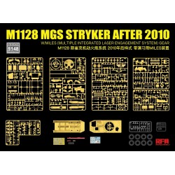 M1128 MGS Stryker After 2010 w/MILES (Multiple Integrated Laser Engagement System)  -  RFM (1/35)