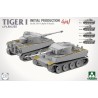 Sd.Kfz.181 Pz.Kpfw.VI Ausf.E Tiger I Initial Production 4 in 1 s.Pz.Abt.502  -  Takom (1/35)