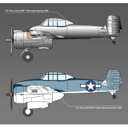 Grumman XF5F-1 Skyrocket USN  -  Academy (1/48)