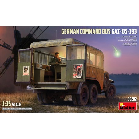 GAZ-05-193 German Command Bus  -  MiniArt (1/35)