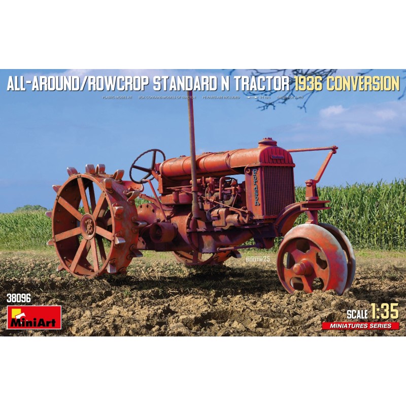 Fordson All-Around/Rowcrop Standard N Tractor 1936 Conversion  -  MiniArt (1/35)