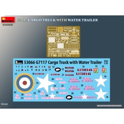 Chevrolet G7117 Cargo Truck With Water Trailer  -  MiniArt (1/35)