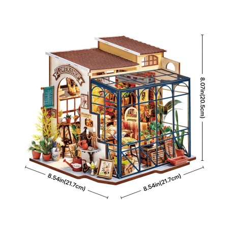 Miniature Dollhouse [Emily’s Flower Shop]  -  Rolife