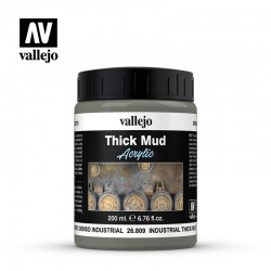 Vallejo Diorama Effects 200ml  -  Industrial Thick Mud