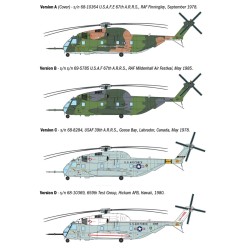 Sikorsky HH-53C Super Jolly Green Giant  -  Italeri (1/72)