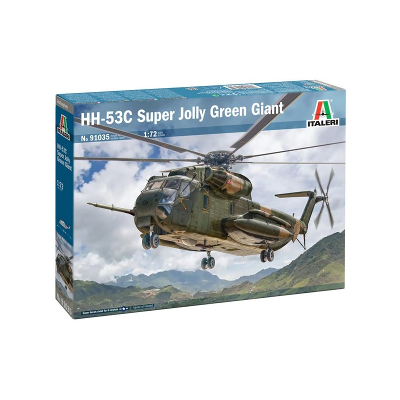 Sikorsky HH-53C Super Jolly Green Giant  -  Italeri (1/72)Sikorsky HH-53C Super Jolly Green Giant  -  Italeri (1/72)