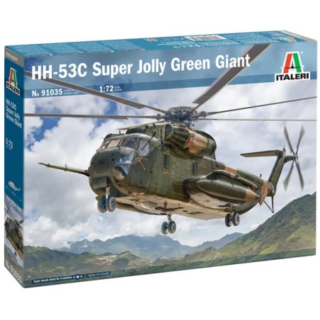 Sikorsky HH-53C Super Jolly Green Giant  -  Italeri (1/72)