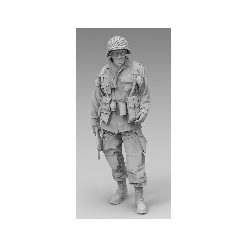 Soldier of the 101st Airborne in Bastogne  -  BlackSnake Model (1/35)