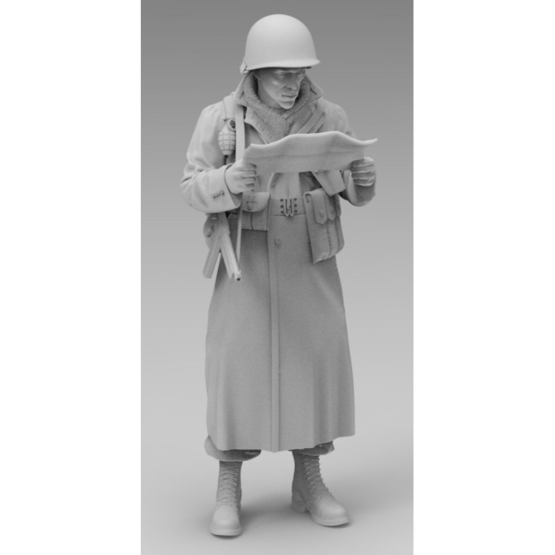 Soldier of the 101st Airborne in Bastogne  -  BlackSnake Model (1/35)