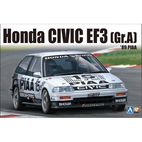 Honda CIVIC EF3 (Gr.A) '89 [PIAA]  -  Beemax (1/24)