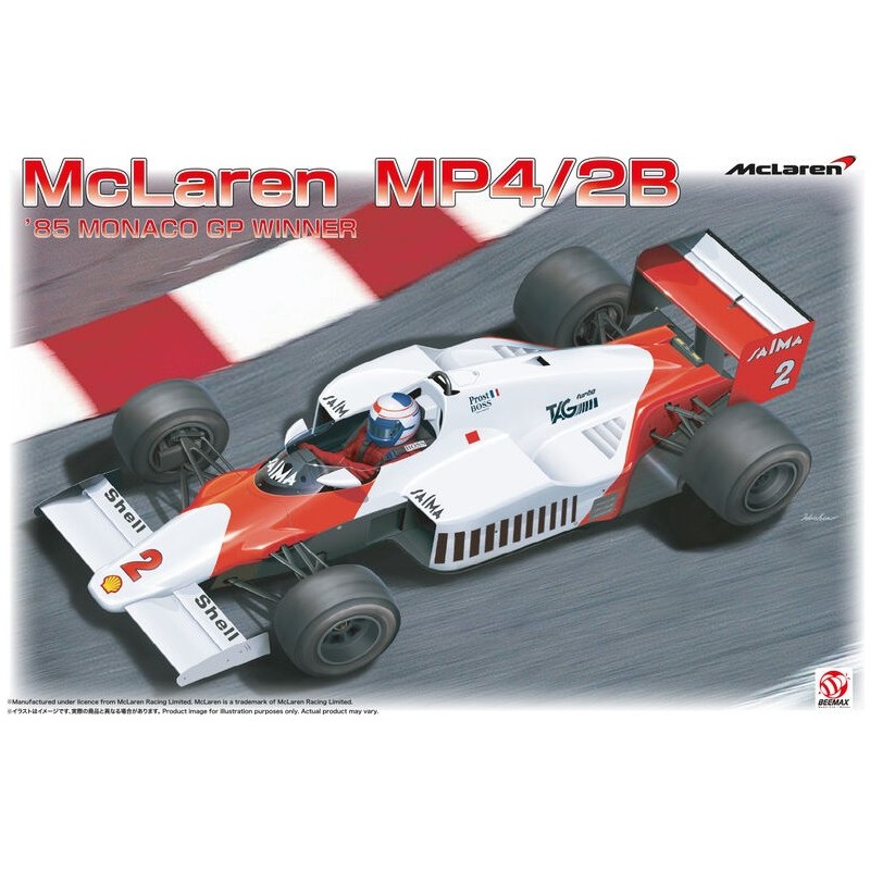 McLaren MP4/2B '85 Monaco GP Winner  -  Beemax (1/24)