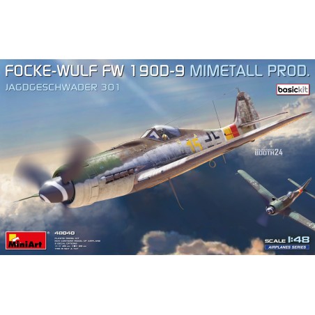 Focke-Wulf FW 190D-9 Mimetall Prod. JG 301 [Basic Kit]  -  MiniArt (1/48)