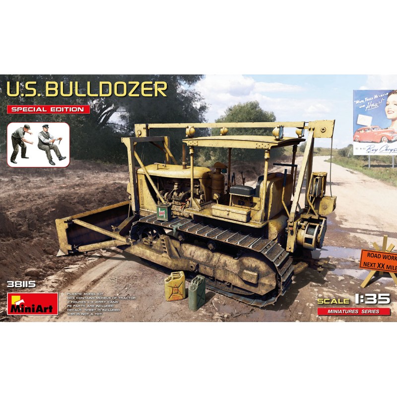 U.S. Bulldozer Special Edition  -  MiniArt (1/35)