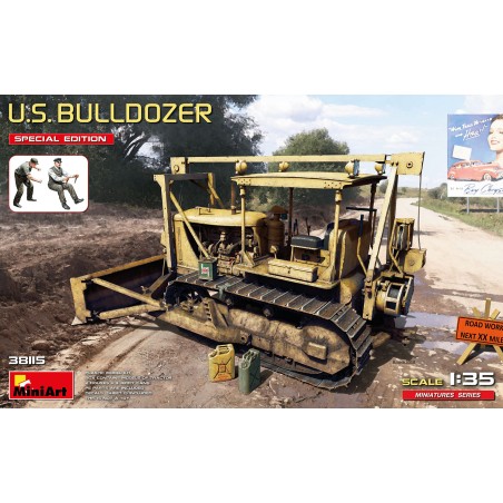 U.S. Bulldozer Special Edition  -  MiniArt (1/35)