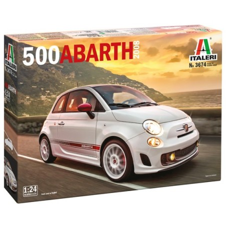 500 Abarth 2008  -  Italeri (1/24)