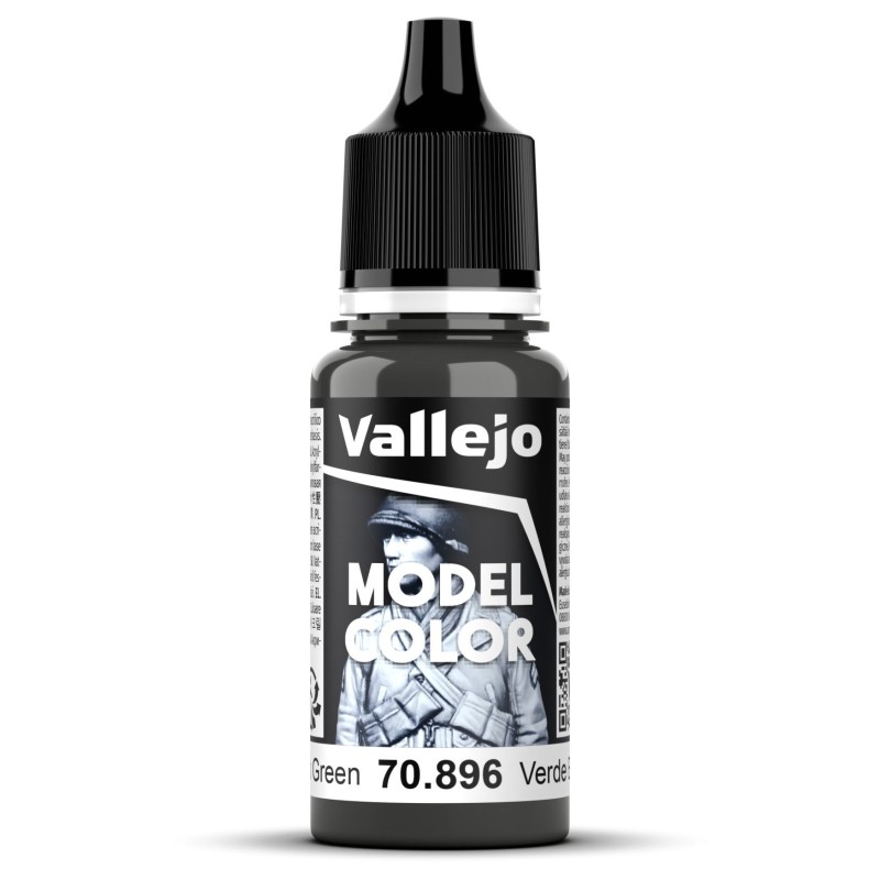 Vallejo Model Color 17ml  -  German Camouflage Extra Dark Green
