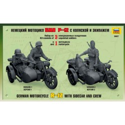 BMW R-12 with Sidecar and Crew  -  Zvezda (1/35)