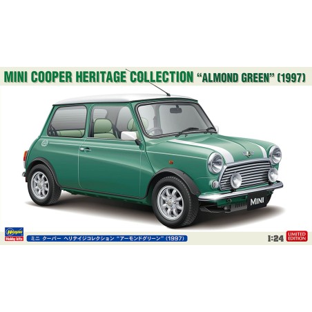 Mini Cooper Heritage Collection "Almond Green" (1997)  -  Hasegawa (1/24)