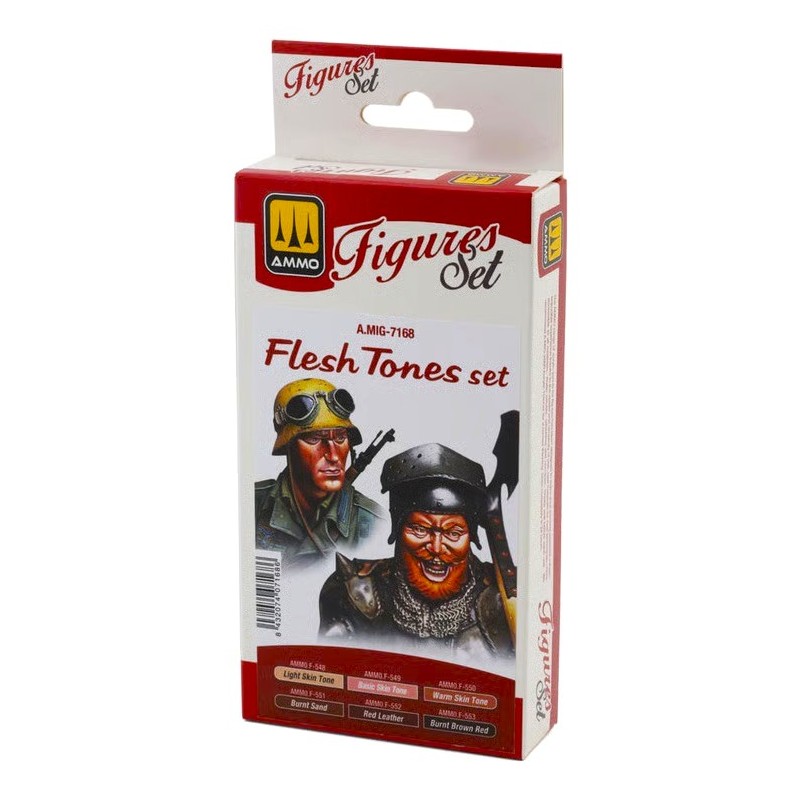 Figures Set [Flesh Tones Set]  -  Ammo Mig