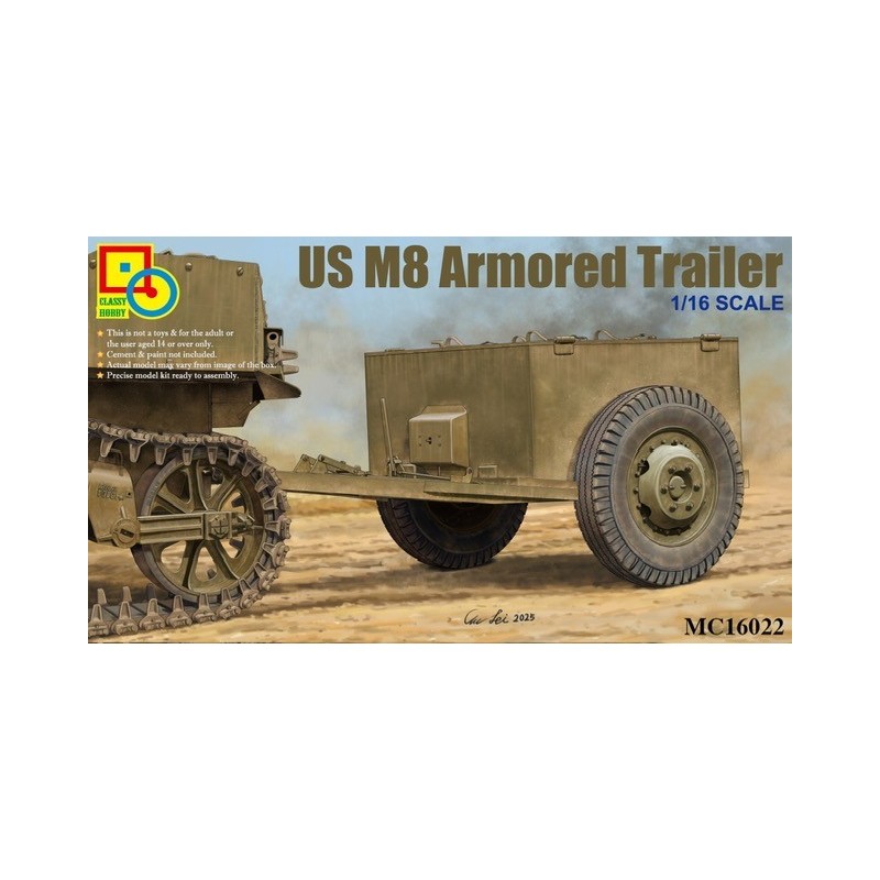 M8 Armored Trailer  -  Classy Hobby (1/16)