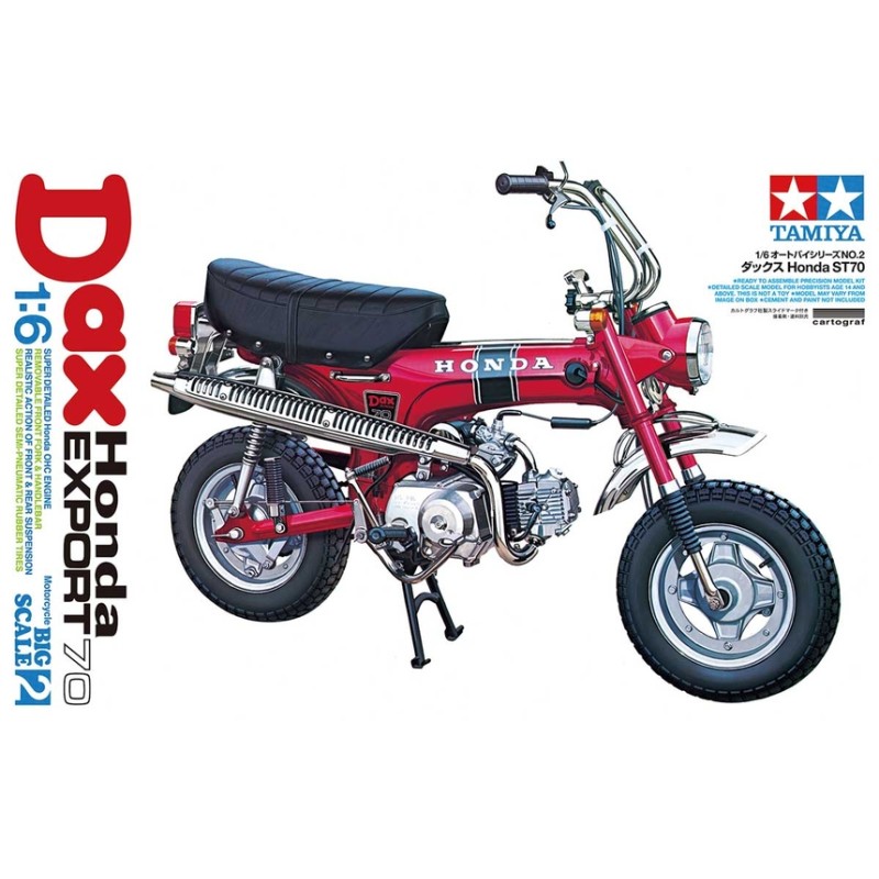 Honda DAX EXPORT 70  -  Tamiya (1/6)