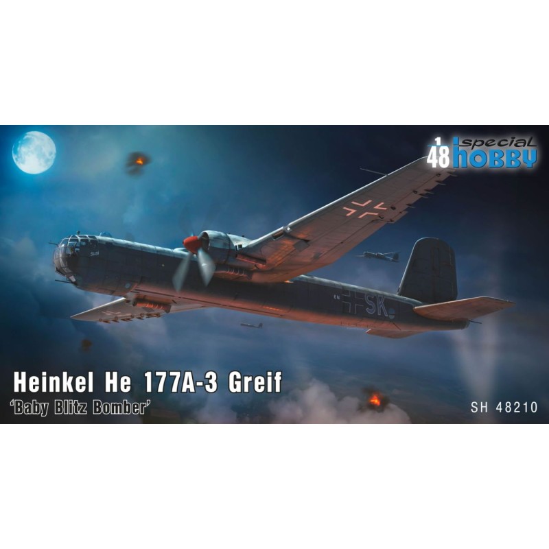 Heinkel He 177A-3 Greif [Baby Blitz Bomber]  -  Special Hobby (1/48)