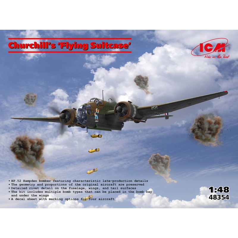 Handley Page Hampden "hurchill's "Flying Suitcase"  -  ICM (1/48)