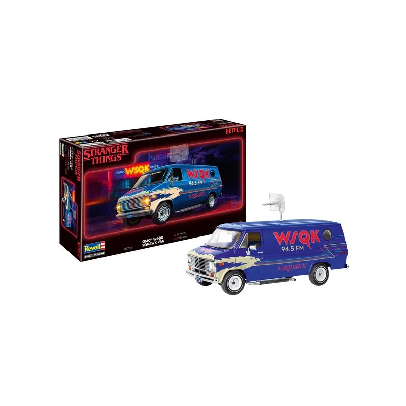 GMC WSQK Squawk Van [Stranger Things]  -  Revell (1/25)