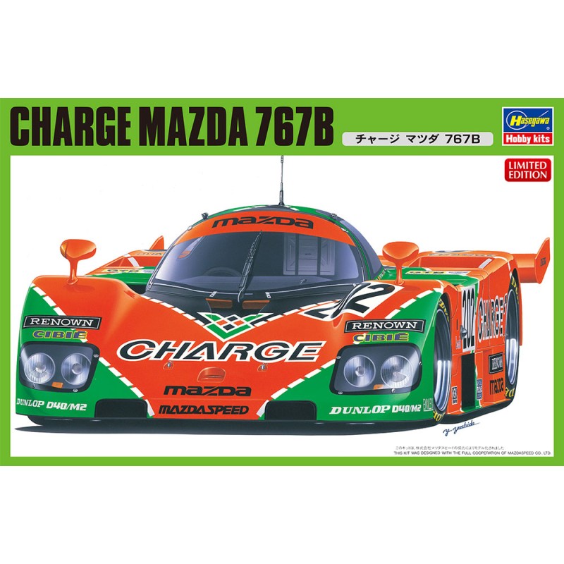 Mazda 767B [Charge] LM24 1990   -  Hasegawa (1/24)