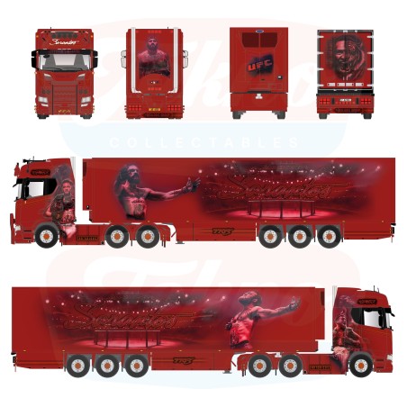 Scania S Highline 6x2 [Sarantos - McGregor]  -  Tekno (1/50)