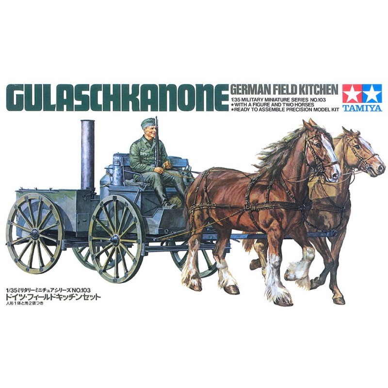 Gulaschkanone German Field Kitchen  -  Tamiya (1/35)