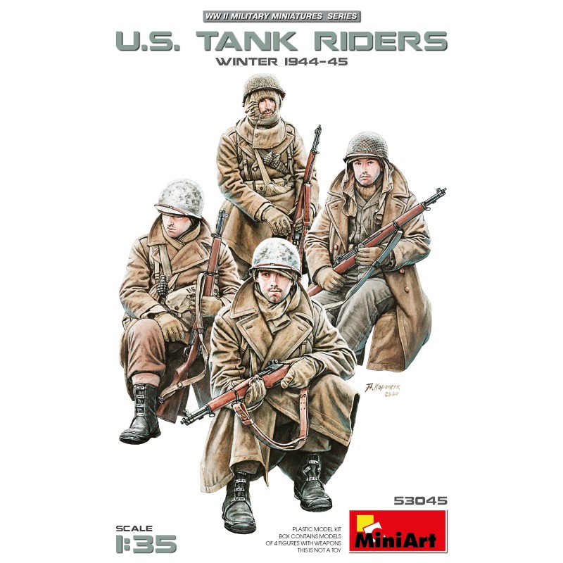 U.S. Tank Riders Winter 1944-45  -  MiniArt (1/35)