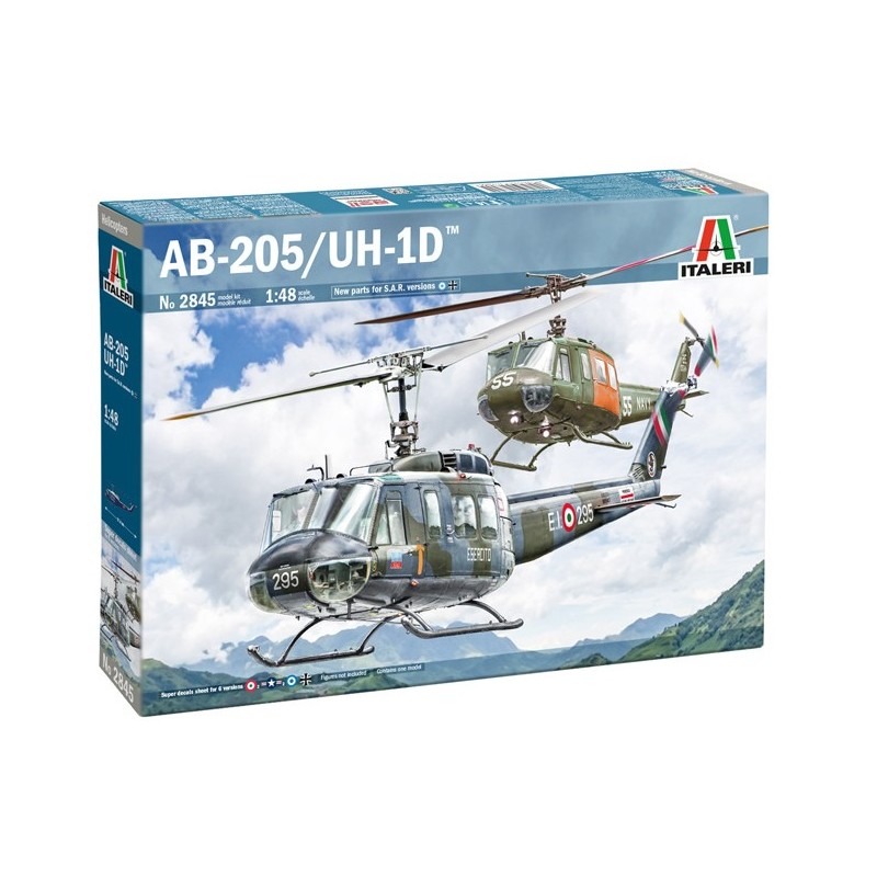 Bell AB.205 / UH-1D « SAR »  -  Italeri (1/48)