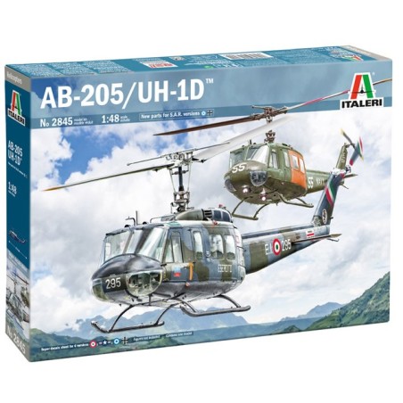 Bell AB.205 / UH-1D « SAR »  -  Italeri (1/48)