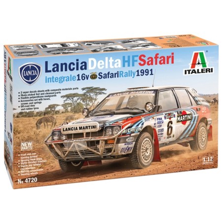 Lancia Delta HF Integrale 16V [Safari Rally 1991]  -  Italeri (1/12)