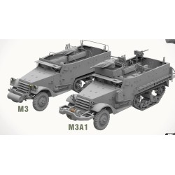 M3 & M3A1 US Halftrack [1+1 Combo Kit]  -  Takom (1/35)